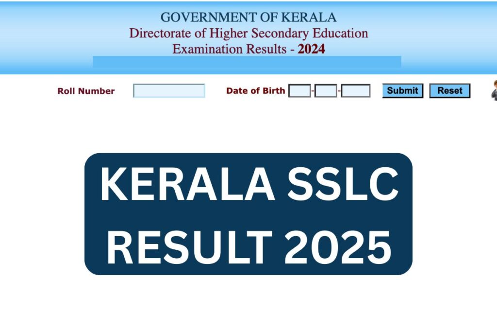 Kerala SSLC Result 2025 On May 9